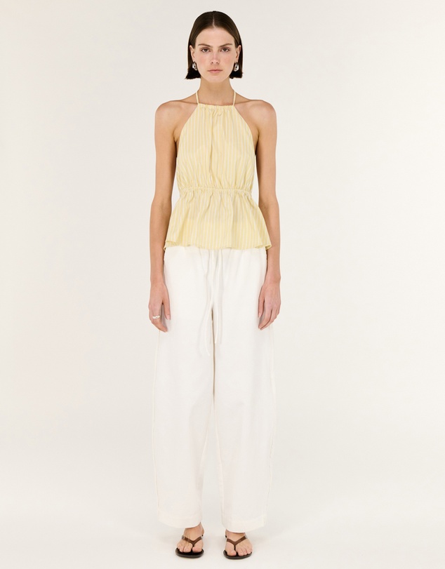 Staple the Label - Zeno Halter Top