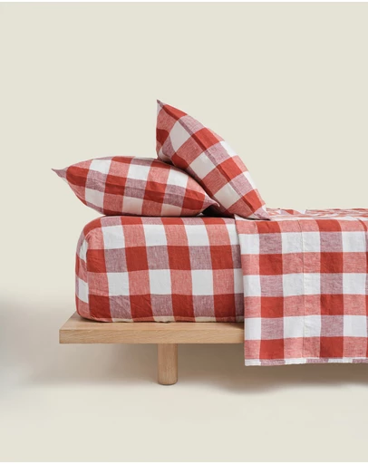Carlotta + Gee - 100% Linen Fitted Sheet