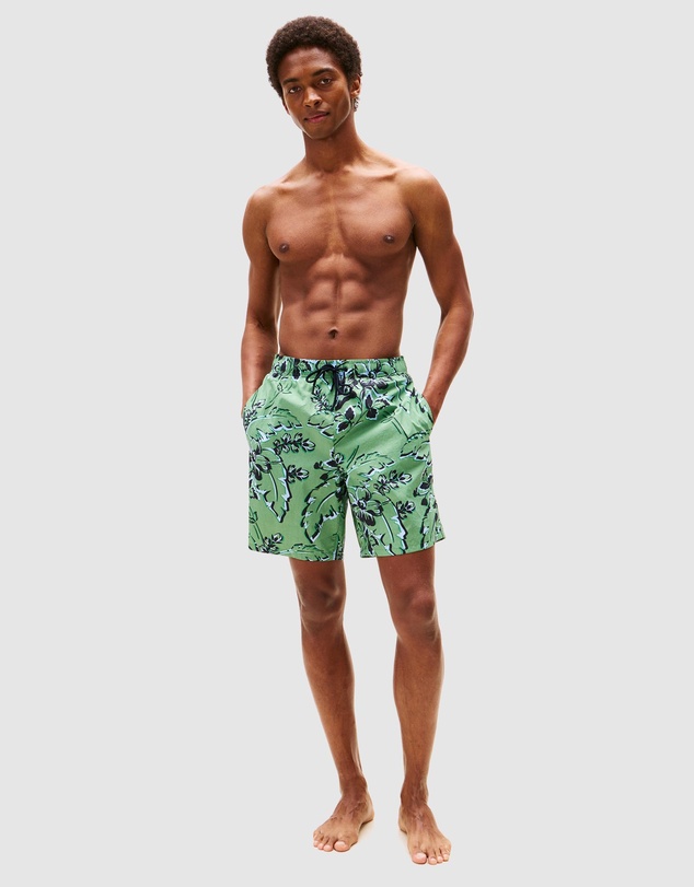 Tommy Hilfiger - Long Drawstring Swim Shorts