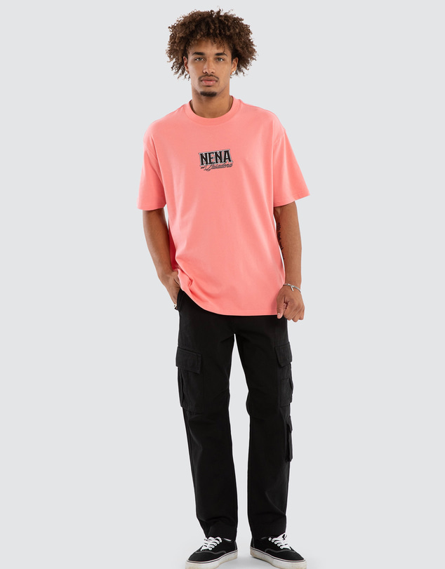 Nena & Pasadena - Fuchsia Box Fit Tee