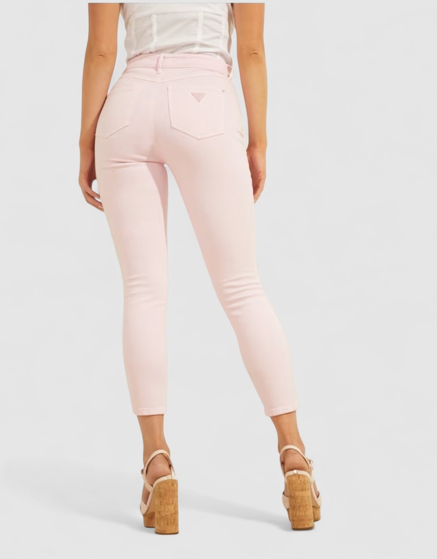 GUESS - 1981 High-Rise Cropped Skinny Jeans