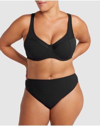 Artesands - Aria Black Monet Curve Fit Mid Rise Swim Pant