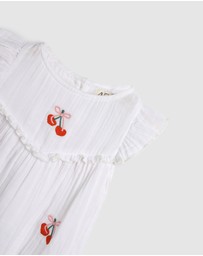Alex & Ant - Pretty Romper - White