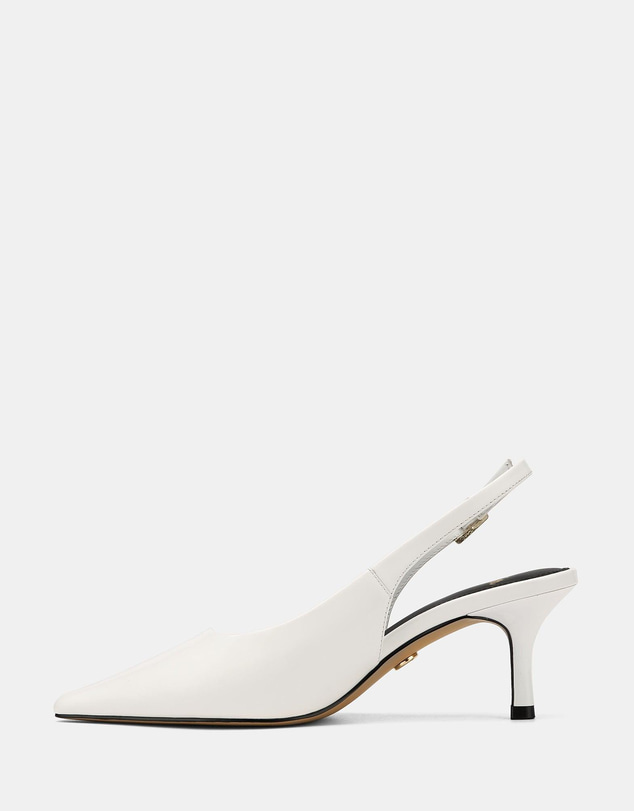 Wittner - Mella High Heels Optic White Box Leather