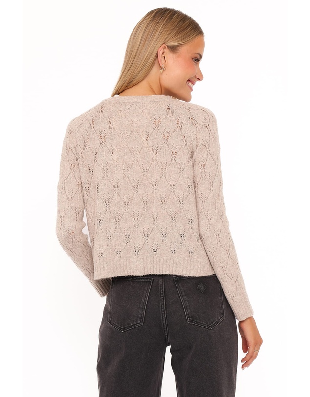 Petal & Pup - Mattie Cardigan - Beige