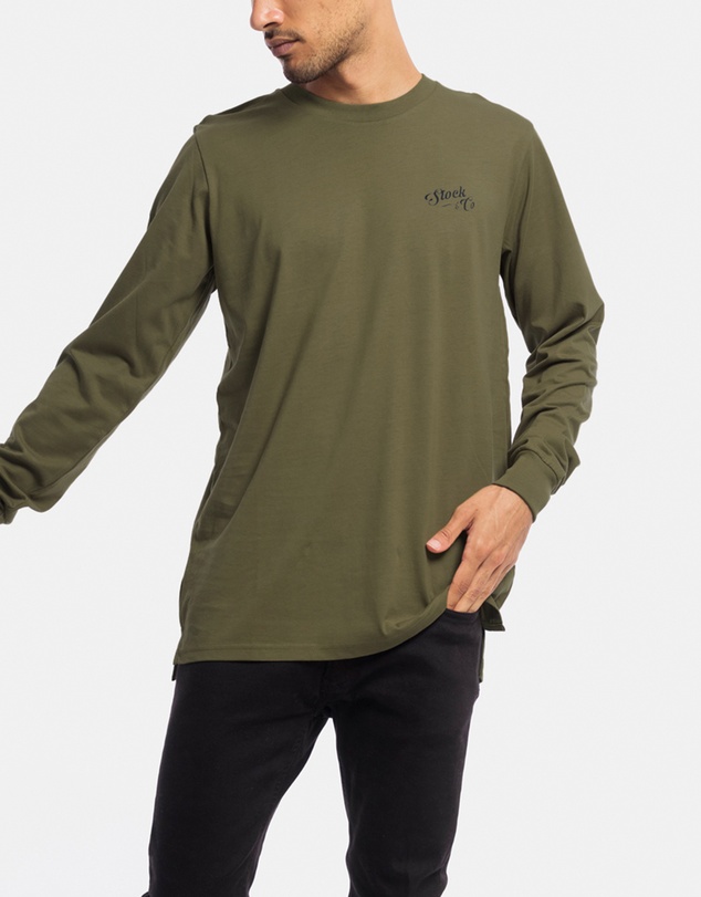 Stock & Co. - Scroll Long Sleeve Tee
