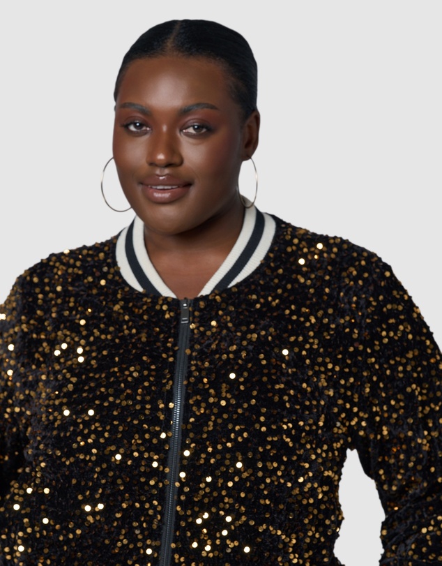 Sunday In The City - Sunday Girl Sequin Bomber