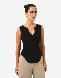 Forcast - Noemi Split Neck Tank