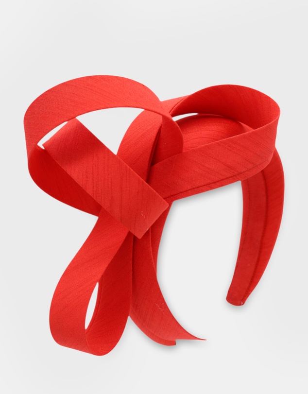 Morgan & Taylor - Mel Fascinator in Red