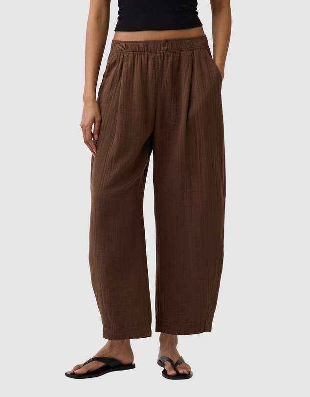 GAP - Gauze Barrel Pants