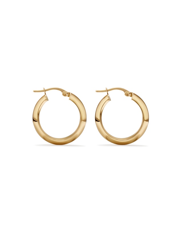 Michael Hill - 15mm Hoop Earrings in 10kt Yellow Gold