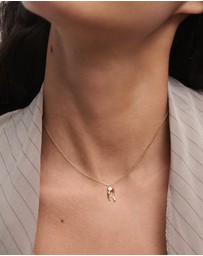PDPAOLA - Initial 2026 R Pendant Necklace