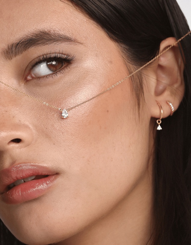 SAINT VALENTINE - Saint Mini Hoops - Gold - ICONIC EXCLUSIVE