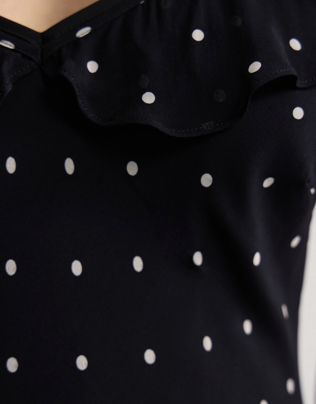 Oxford - Georgia Georgette Polka Dot Dress