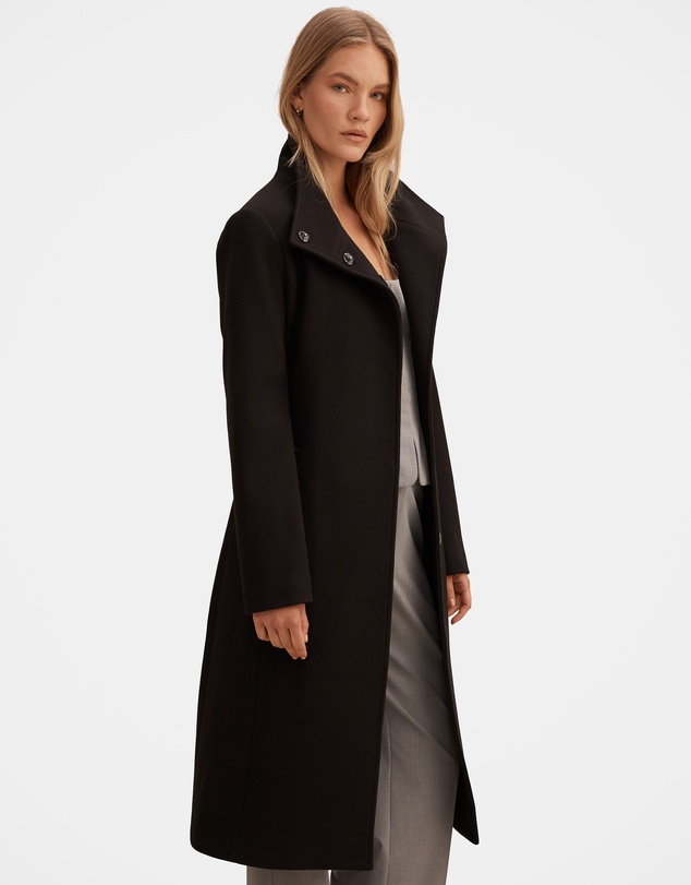 Forever New - Phoebe Funnel Neck Coat