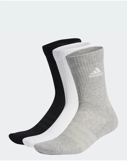 adidas Performance - Cushioned Crew Socks 3 Pairs Unisex