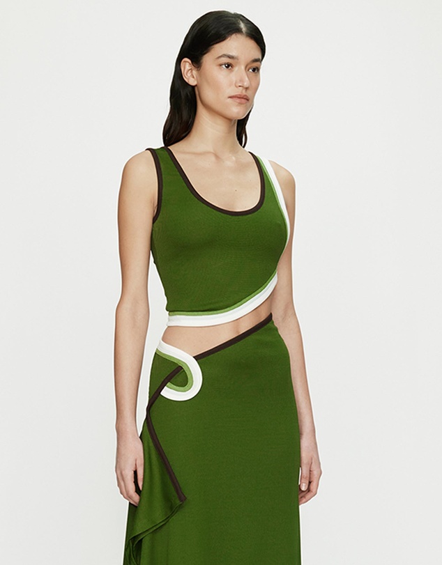 Christopher Esber - Verner Multi Bind Cascade Skirt