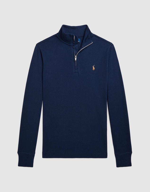 Polo Ralph Lauren - Cotton Interlock Quarter-Zip Pullover - ICONIC EXCLUSIVE - Teens