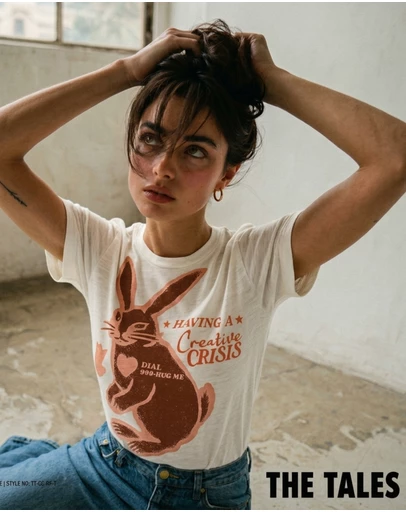 THE TALES - Creative Crisis Retro Fit Tee