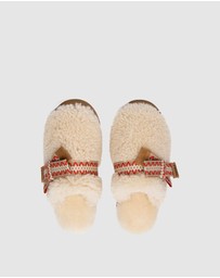 EVERAU - Australian Shepherd Ugg Cecil Platform House Shoes