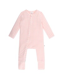 Kynd Baby - Day or Night Onesie in Petal Gingham