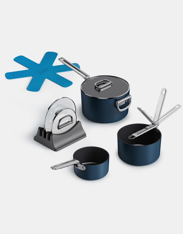 Joseph Joseph - Space 3-piece Non-stick Saucepan Set