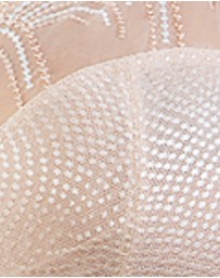 Parfait - Pearl Wired Unlined Full Bust Bra With Embroidery