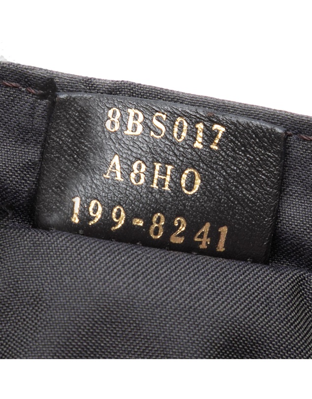 Pre-Loved by Azura Reborn - Pre-Loved Mini Zucca Embossed Velvet Baguette Satchel