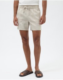 AERE - Euro Resort Linen Shorts