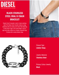 Diesel - Black Bracelet