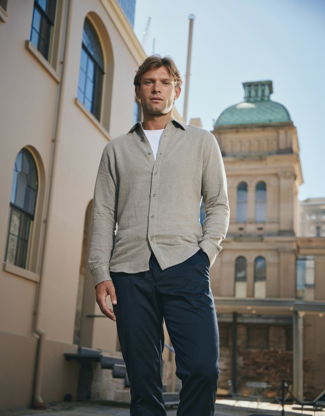 Tarocash - Chile Linen Textured Shirt