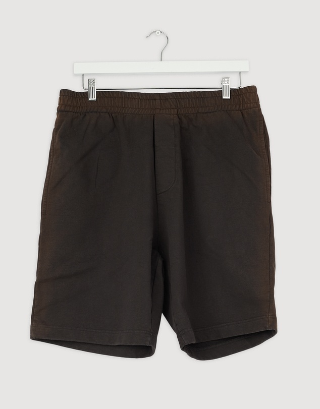 Revibe - Repaired Bassike Universal Pull On Denim Shorts - AU L