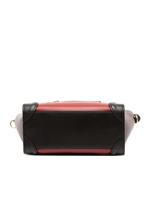 Pre-Loved by Azura Reborn - Pre-Loved Nano Tricolor Leather Luggage Tote