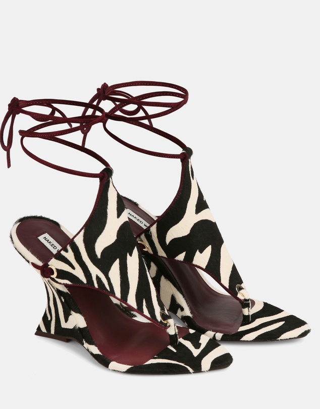Naked Wolfe - Rampage Black/White Zebra
