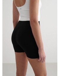 Aim'n - Ribbed Midi Biker Shorts