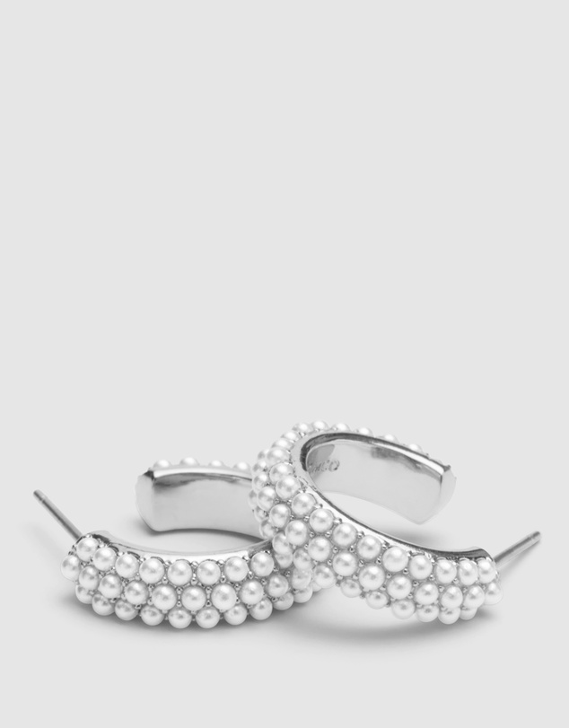 MIMCO - Enchant Pearl Hoop Earrings