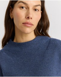 Toorallie - Drop Shoulder Mock Neck