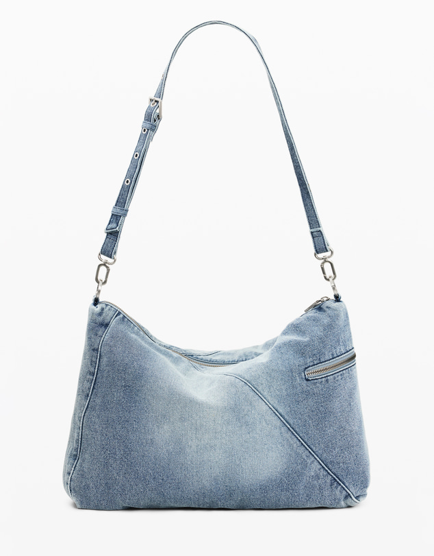 Desigual - Large denim charms bag