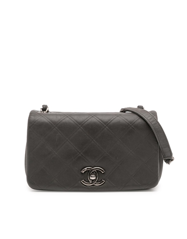 Pre-Loved by Azura Reborn - Pre-Loved Diamond Embossed Calfskin New Chic Flap