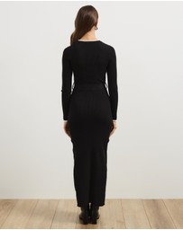 Atmos&Here - Maci Fitted Midi Knit Dress