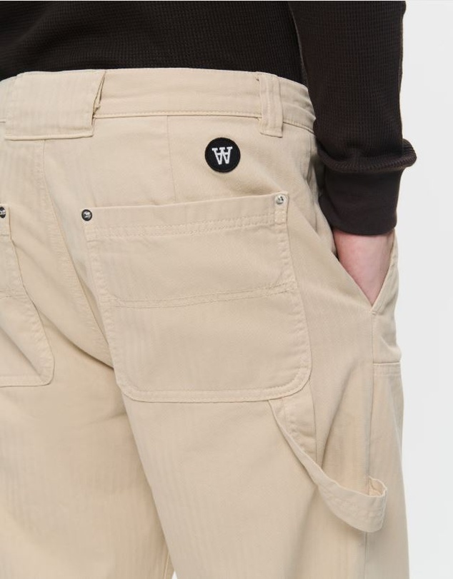 Wood Wood - Fed Herringbone Workwear Pants