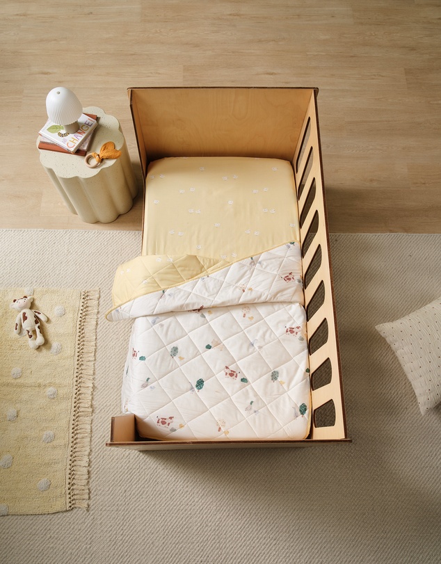 Linen House Kids - Mini Farm Cot Coverlet