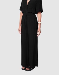 UNE PIECE - Linen Palazzo Pants