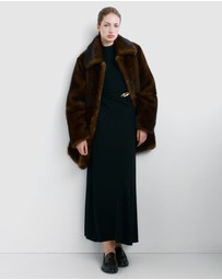M.N.G - Knitted Dress With Metal Detail