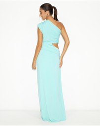 Dazie - Shoreline One-Shoulder Maxi Dress