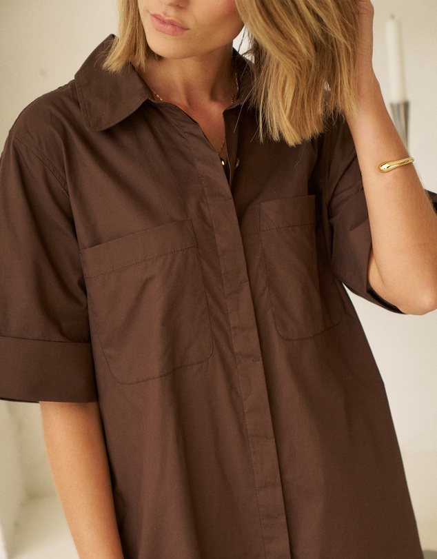 Ceres Life - Sara Mini Shirt Dress