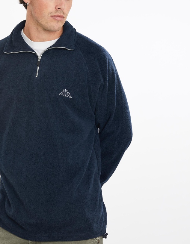 Vintage by The Real Deal - Pre Loved - Vintage Kappa Quarter Zip Fleece Sweatshirt