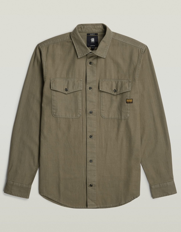 G-Star - Marine Slim Shirt l\s