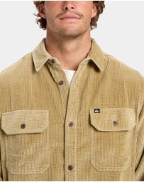 Quiksilver - Mens Venturo Cord Long Sleeve Shirt