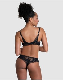 Passionata - Nina High Leg Brazilian Cut Lace Brief